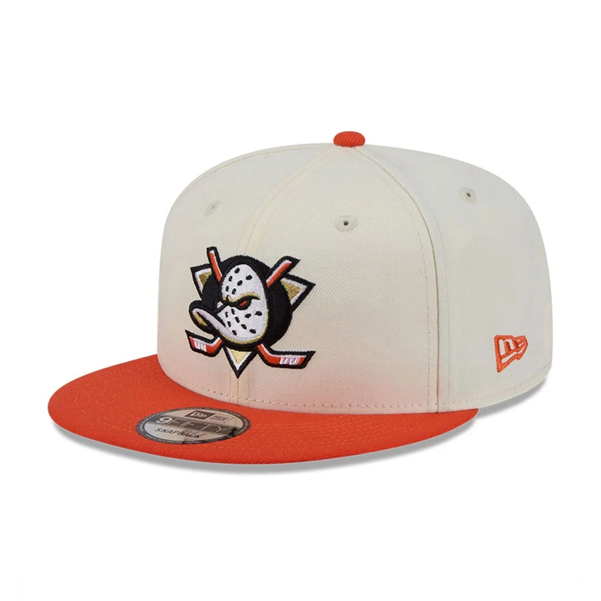 Anaheim Ducks NHL Localized White 9FIFTY Snapback Adjustable Cap - Image 4