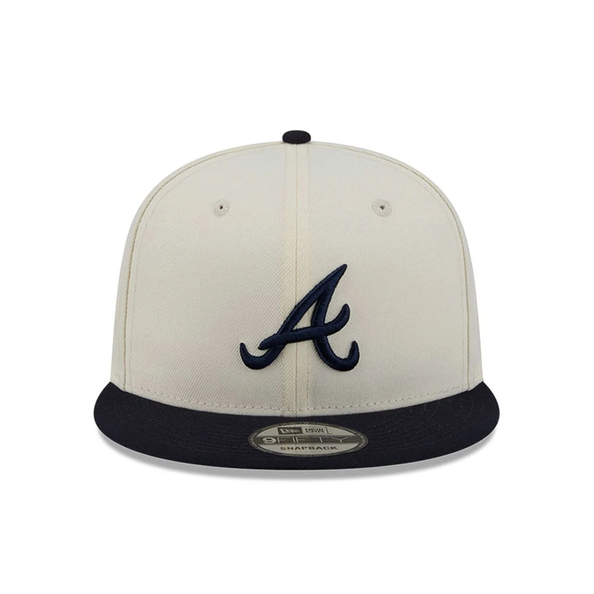 Atlanta Braves MLB Localized White 9FIFTY Snapback Adjustable Cap - Image 3