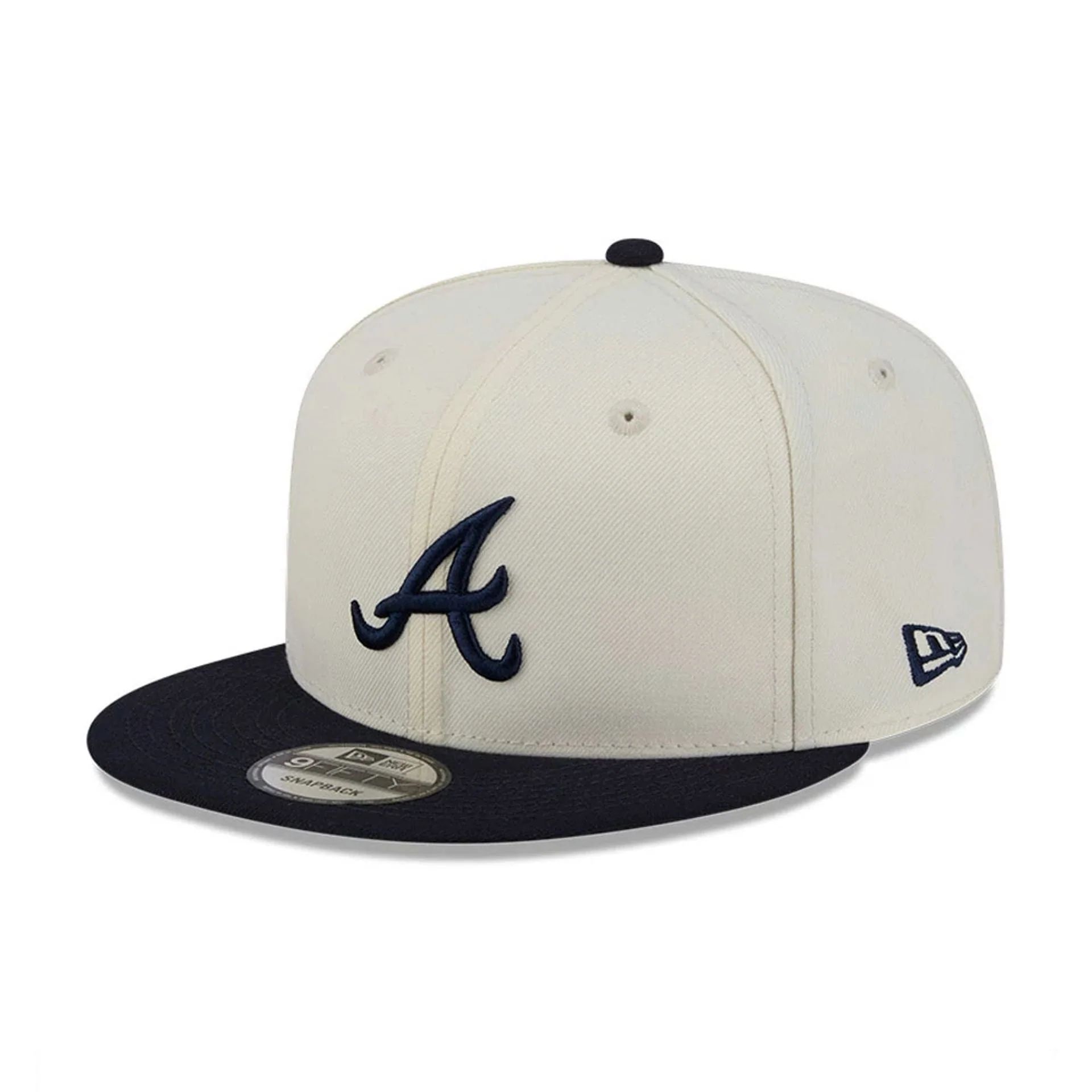 Atlanta Braves MLB Localized White 9FIFTY Snapback Adjustable Cap - Image 4