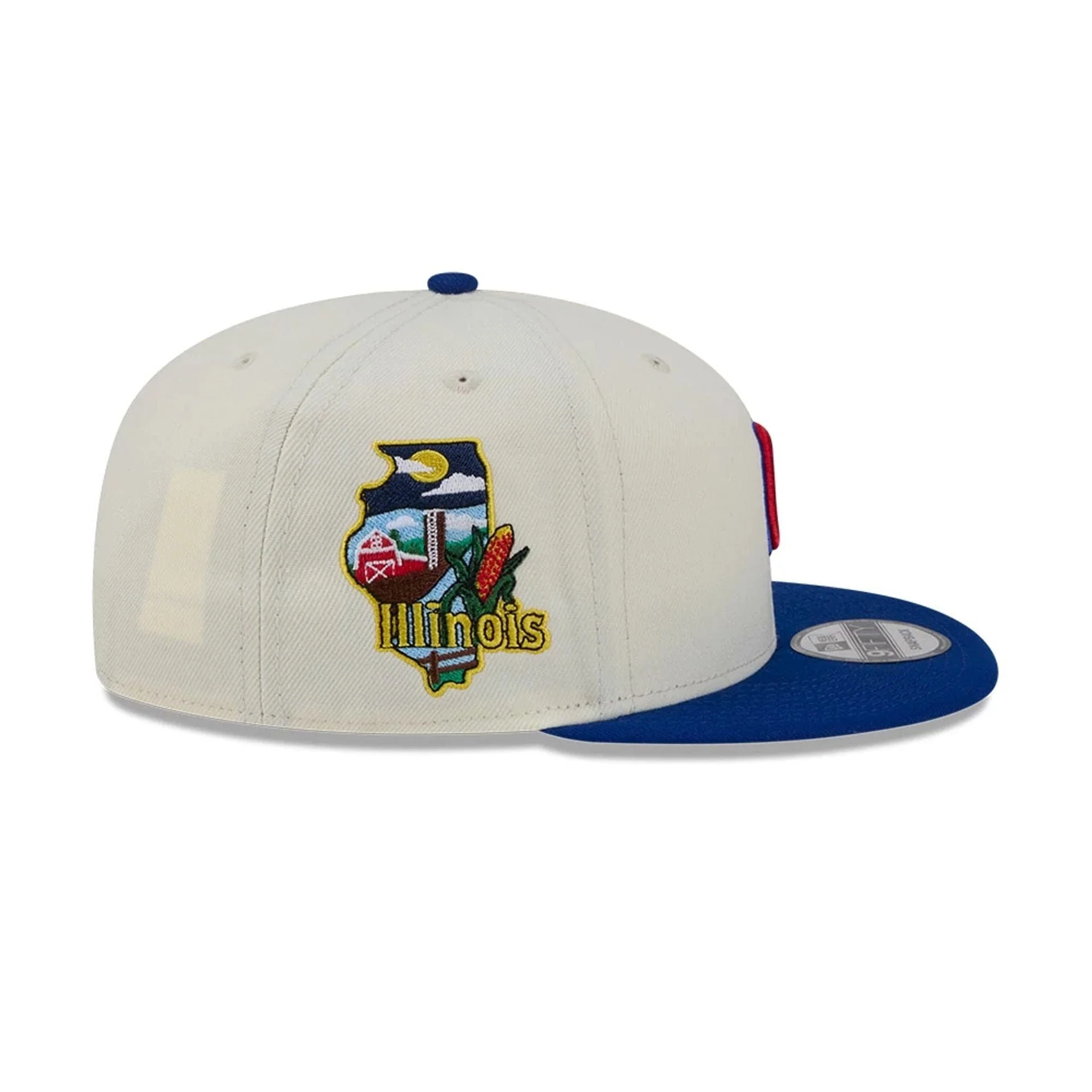 Chicago Cubs MLB Localized White 9FIFTY Snapback Adjustable Cap - Image 5