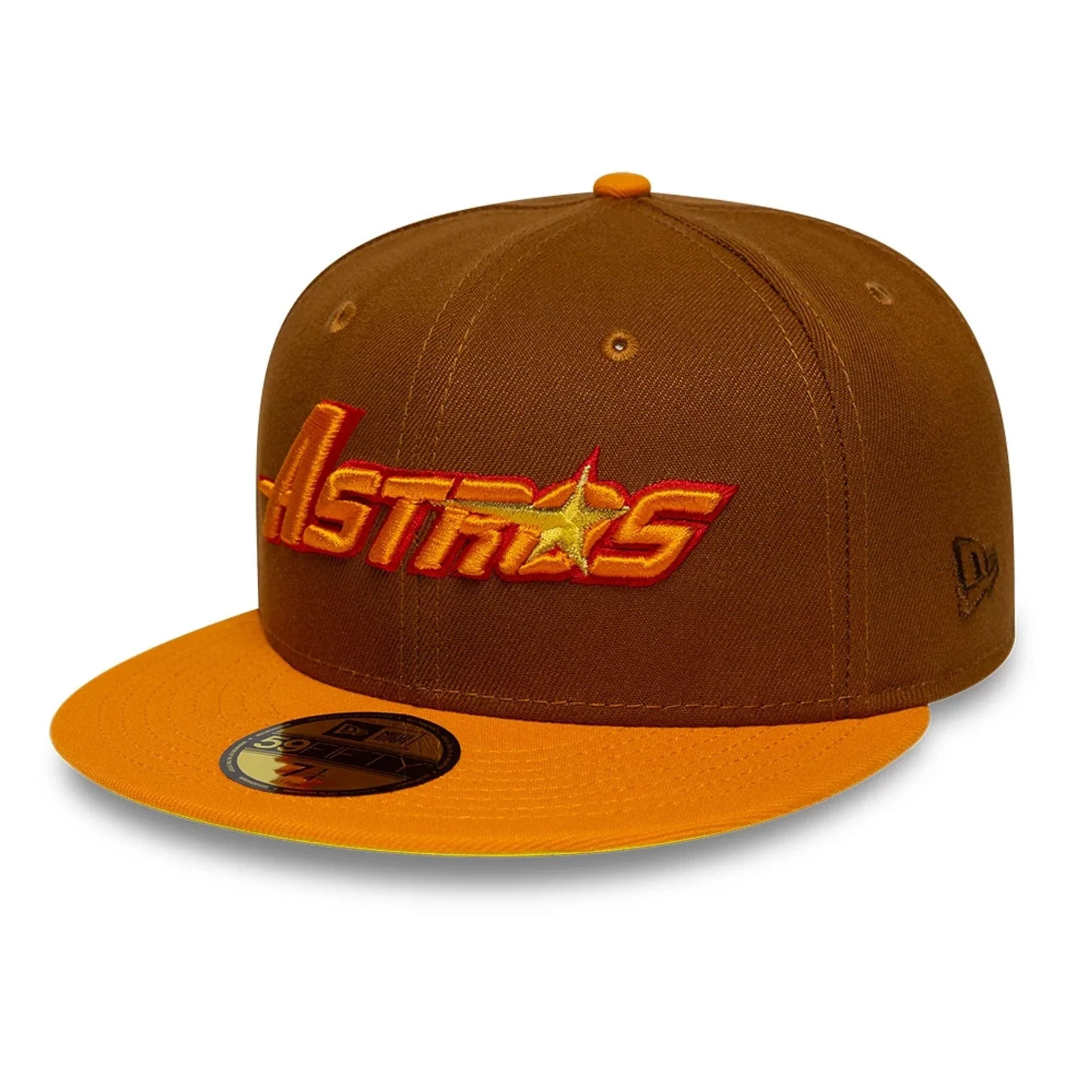 Houston Astros MLB Cooperstown Brown 59FIFTY Fitted Cap - Image 4
