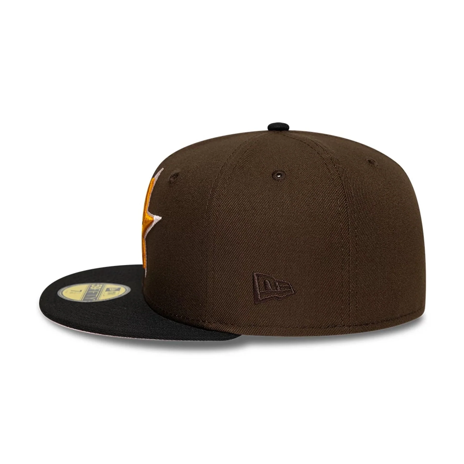 Houston Astros MLB Cooperstown Dark Brown 59FIFTY Fitted Cap - Image 7