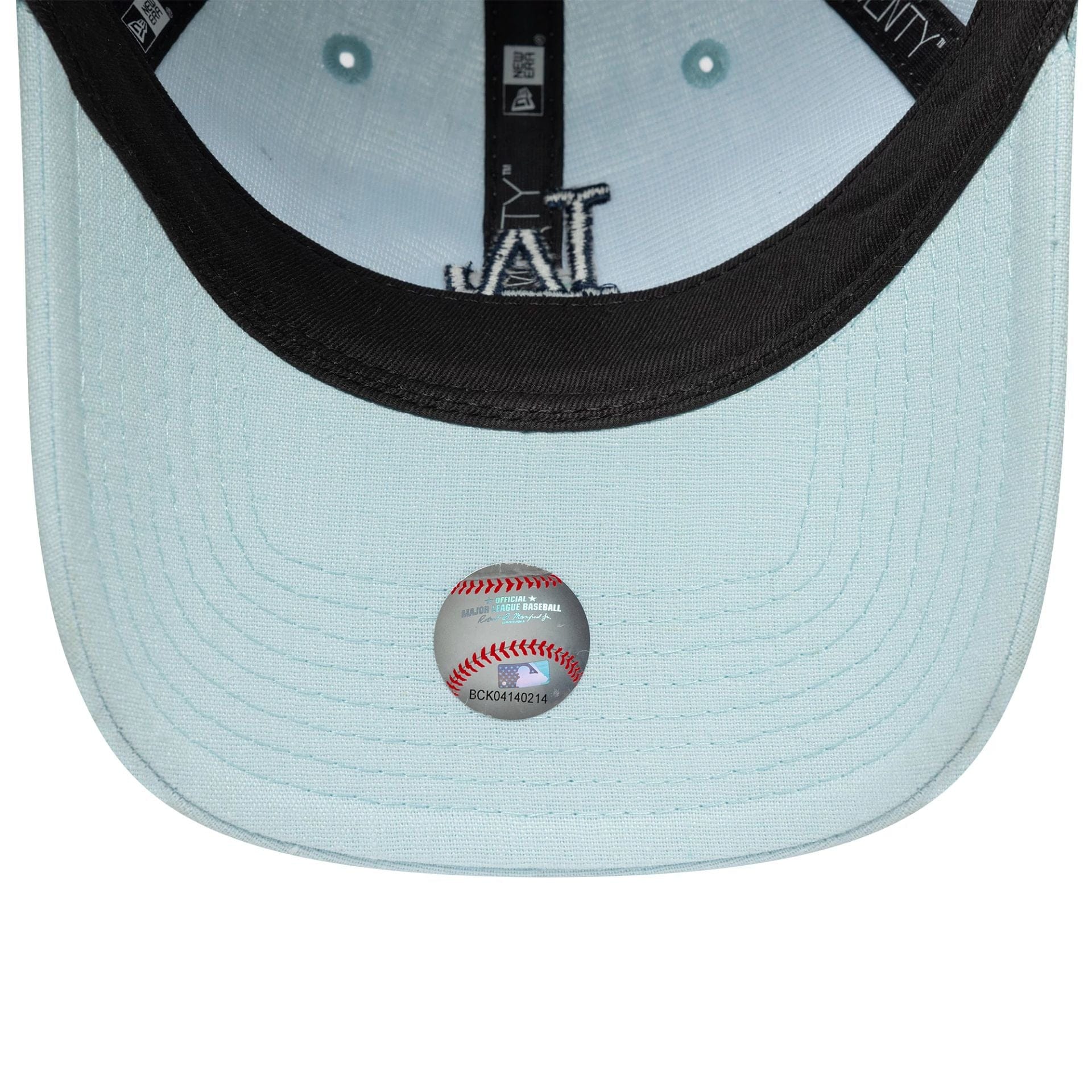 LA Dodgers MLB Linen Pastel Blue 9TWENTY Adjustable Cap - Image 5