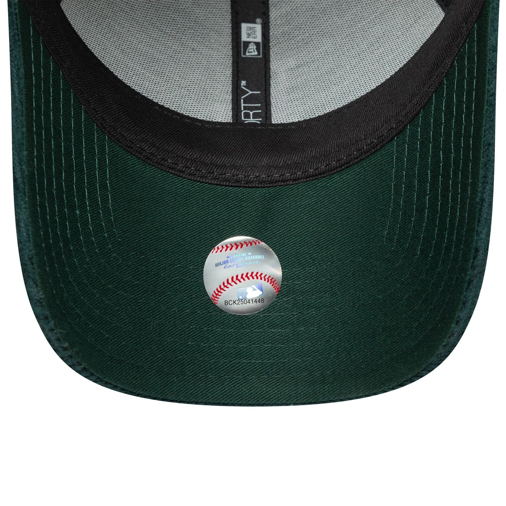 LA Dodgers Womens MLB Cord Dark Green 9FORTY Adjustable Cap - Image 5