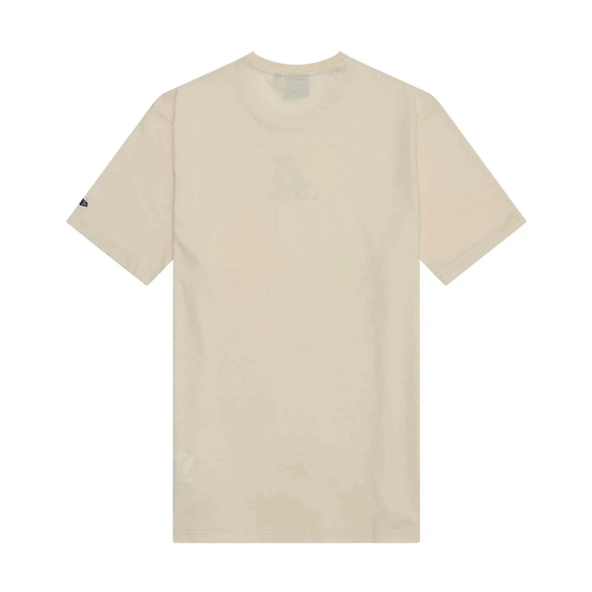 LA Lakers NBA Wordmark Light Beige T-Shirt - Image 2