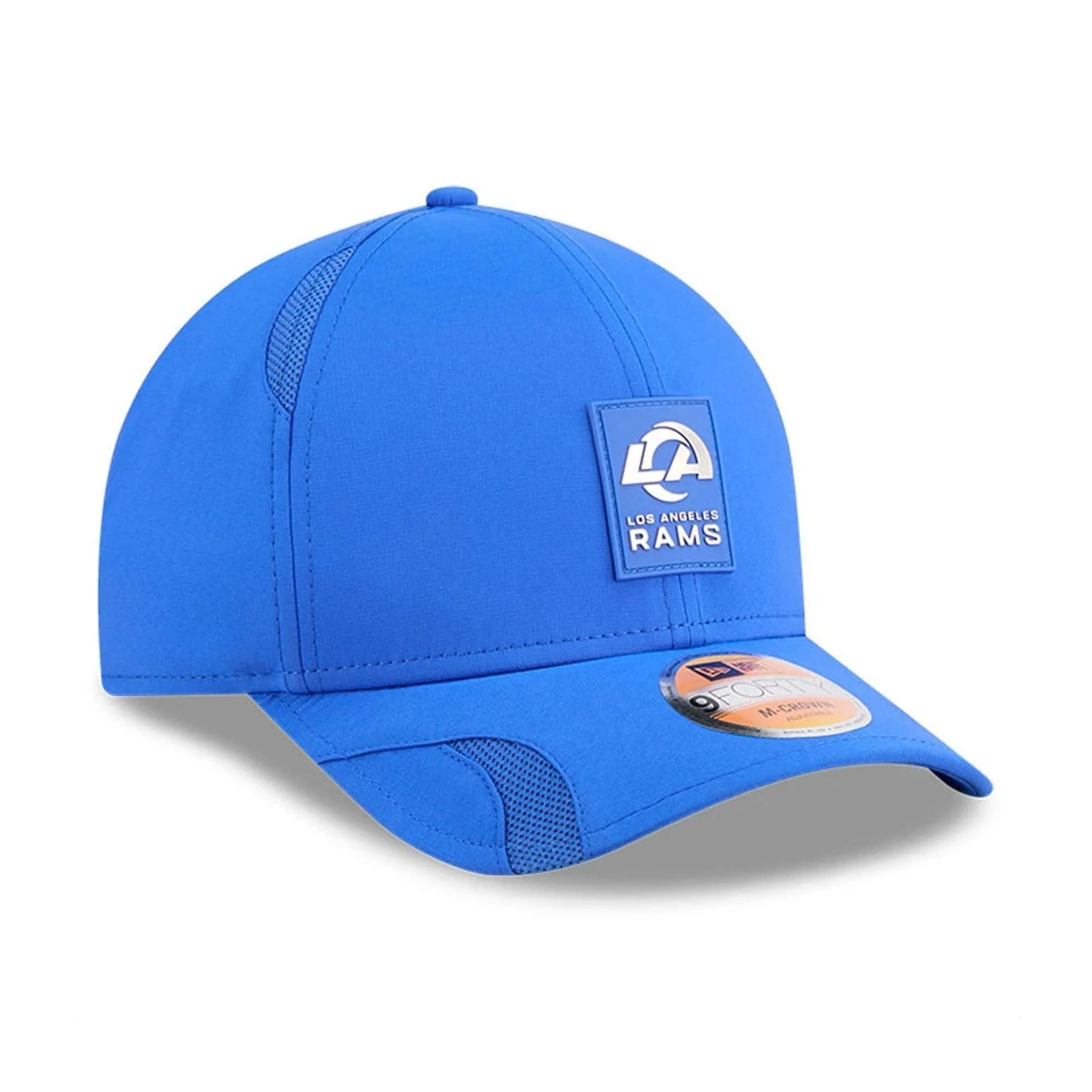 LA Rams NFL Sideline 2025 Bright Blue 9FORTY M-Crown Adjustable Cap - Image 4