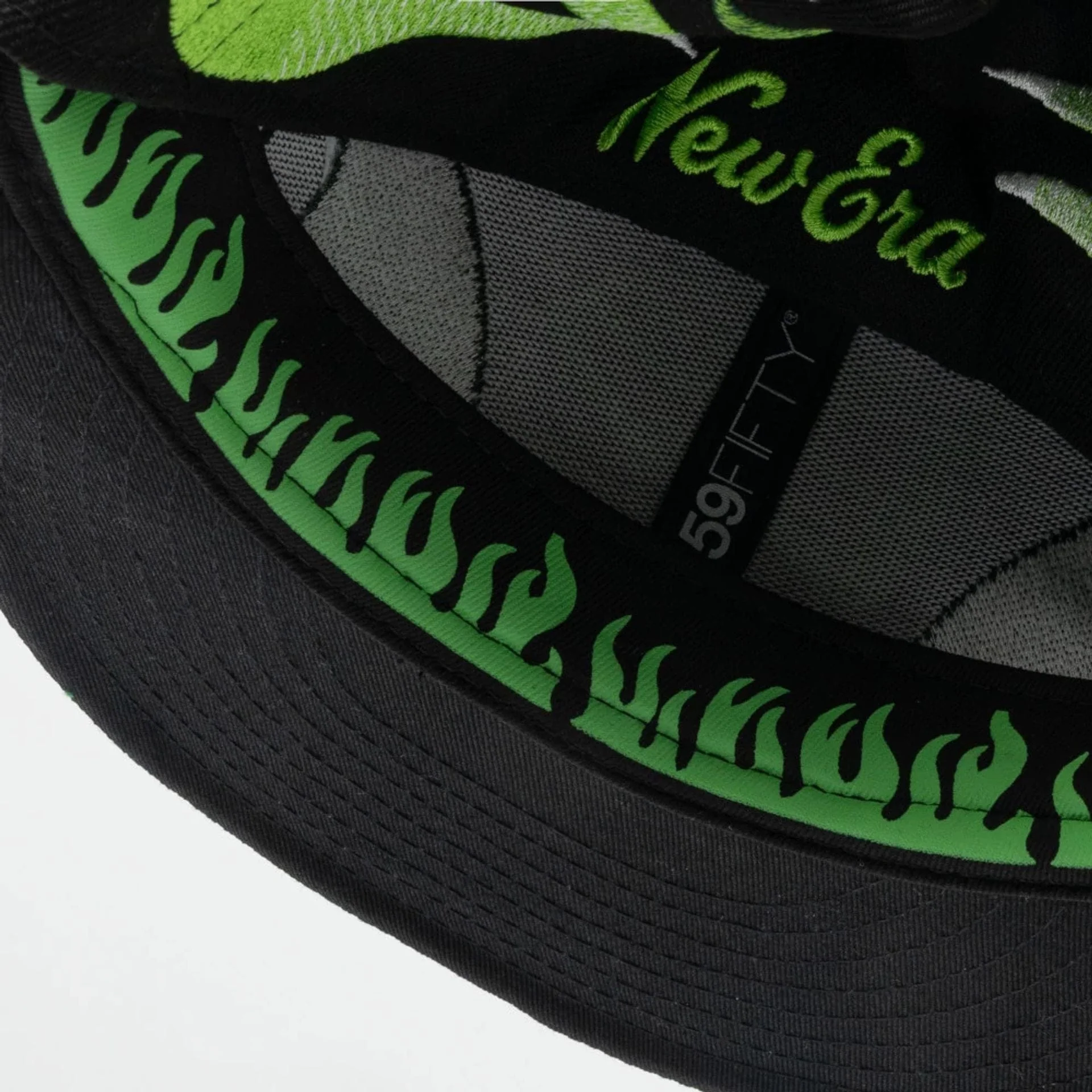 New Era Flame Black 59FIFTY Fitted Cap - Image 6