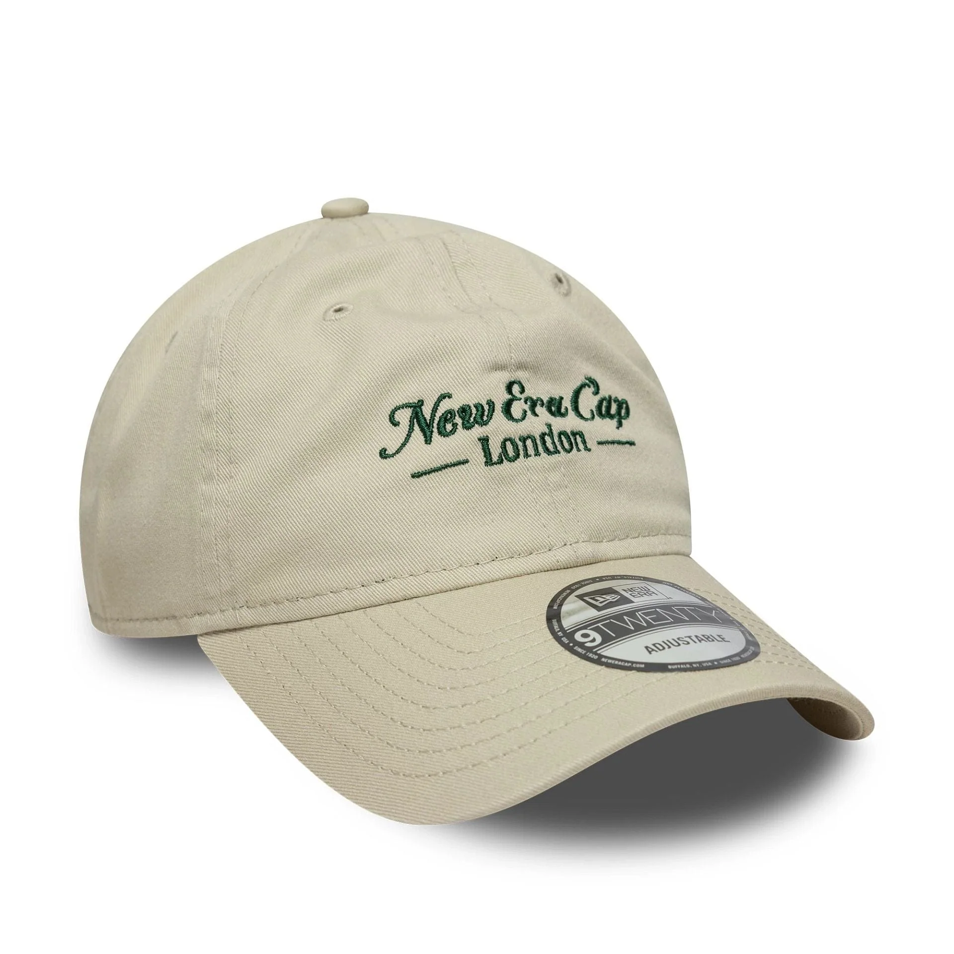 New Era London Light Beige 9TWENTY Adjustable Cap - Image 3