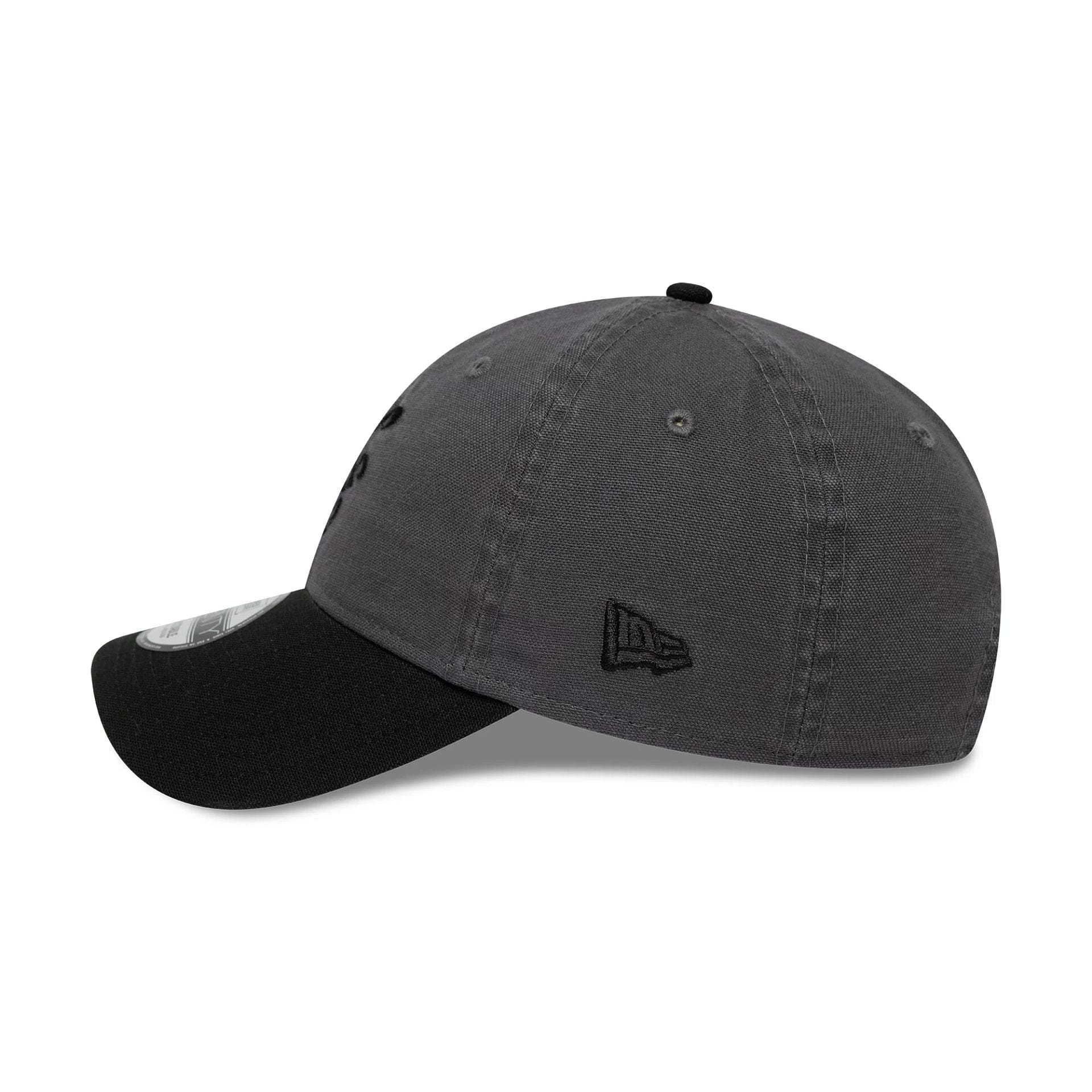 New Era Washed Duck Black 9TWENTY Adjustable Cap - Image 4