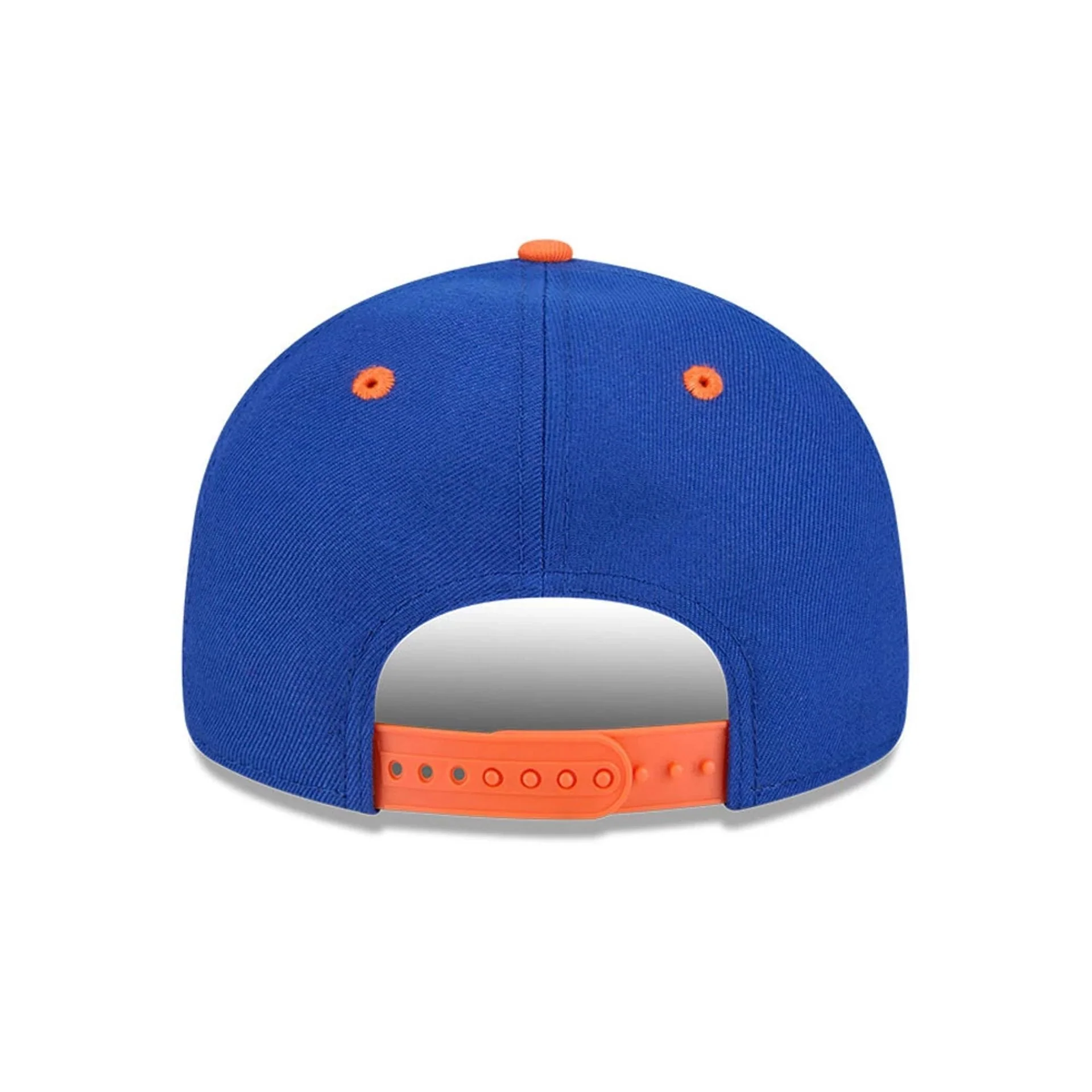 New York Knicks NBA Chainstitch Script Blue Retro Crown 9FIFTY Adjustable Cap - Image 7
