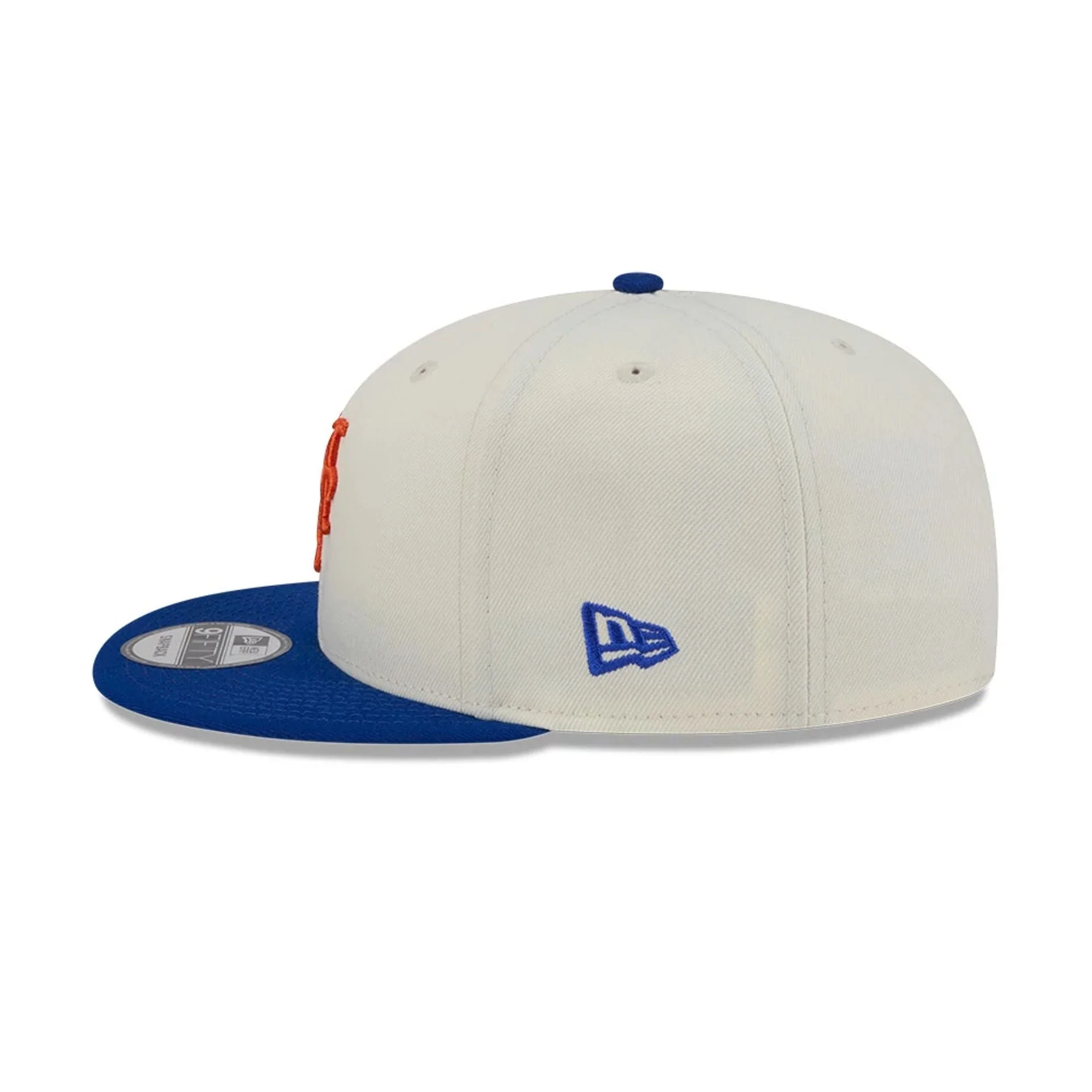 New York Mets MLB Localized White 9FIFTY Snapback Adjustable Cap - Image 6