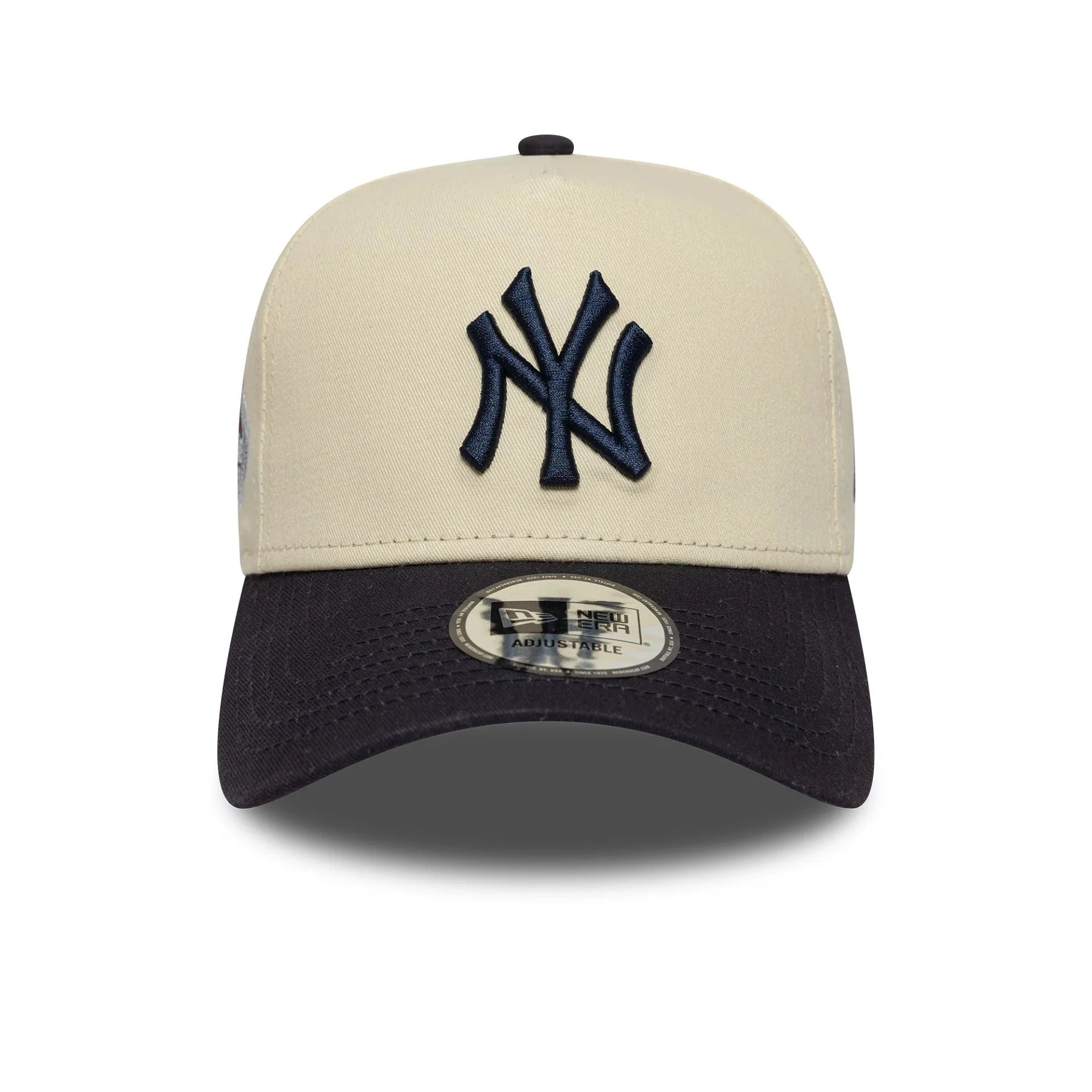 New York Yankees All Star Game Patch Cream 9FORTY E-Frame Adjustable Cap - Image 3