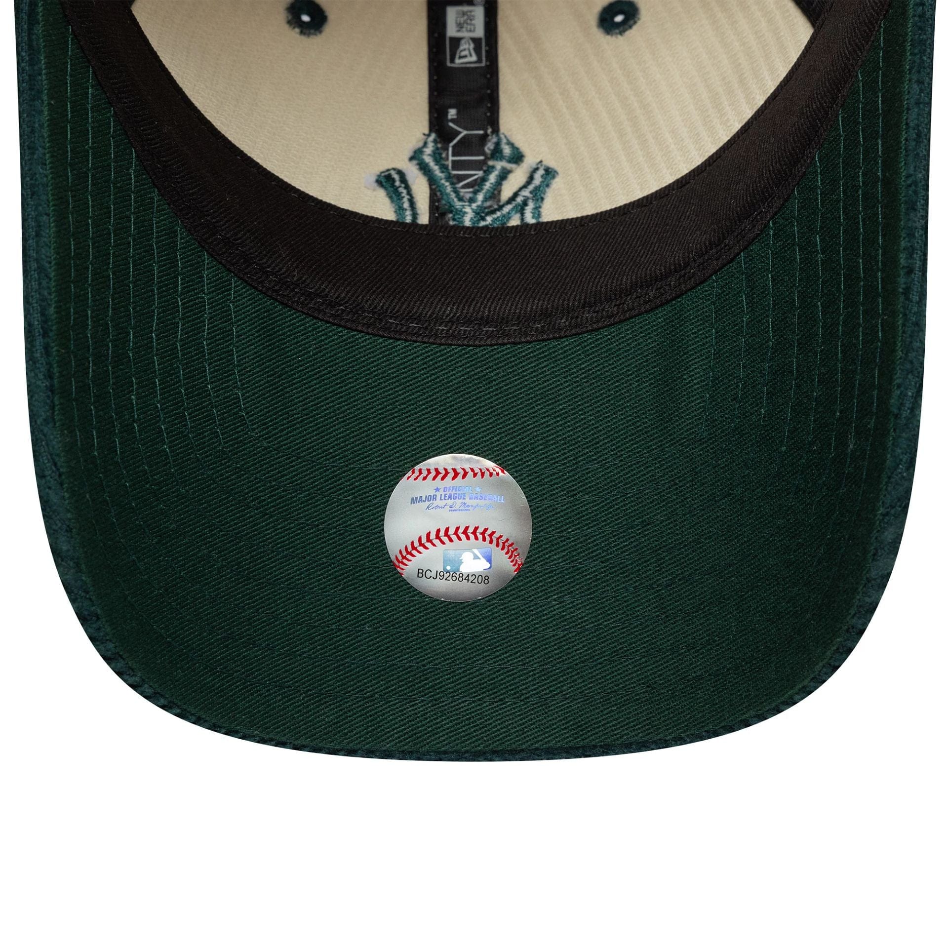 New York Yankees Womens MLB Block Cord Cream 9TWENTY Adjustable Cap - Image 5