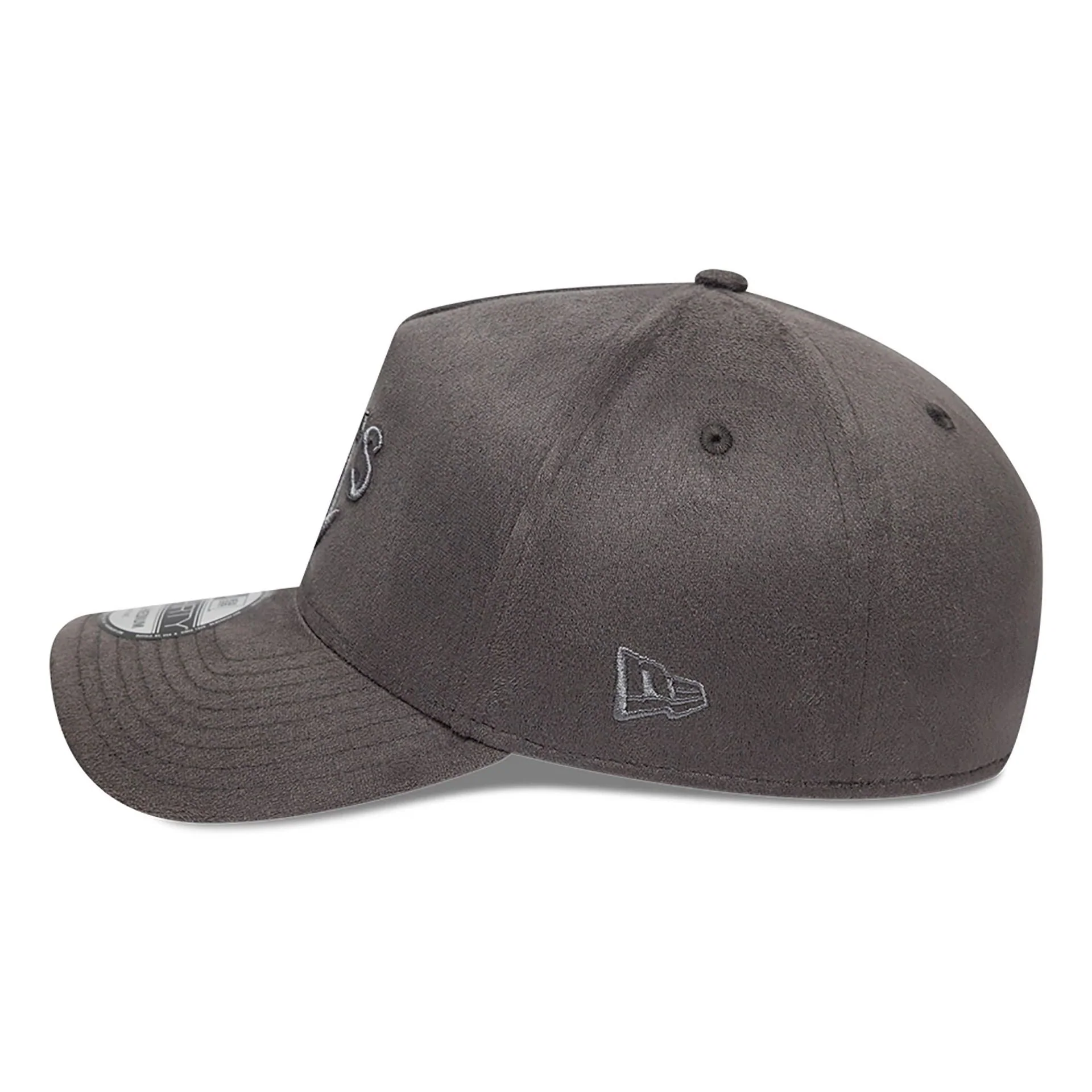 Oakland Athletics MLB Suede Grey 39THIRTY A-Frame Stretch Fit Cap - Image 7