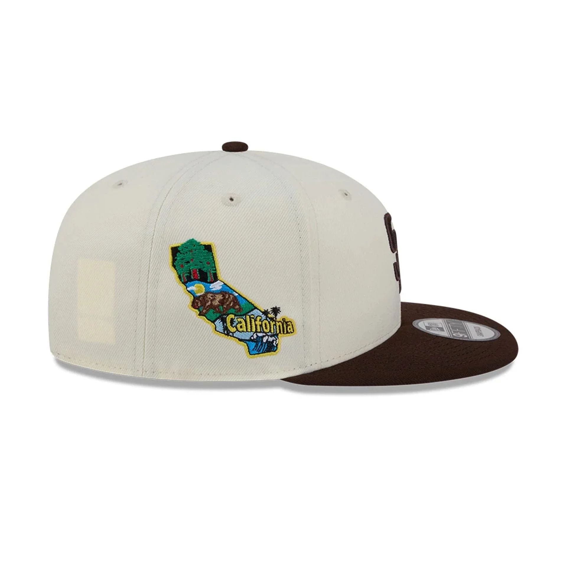 San Diego Padres MLB Localized White 9FIFTY Snapback Adjustable Cap - Image 5