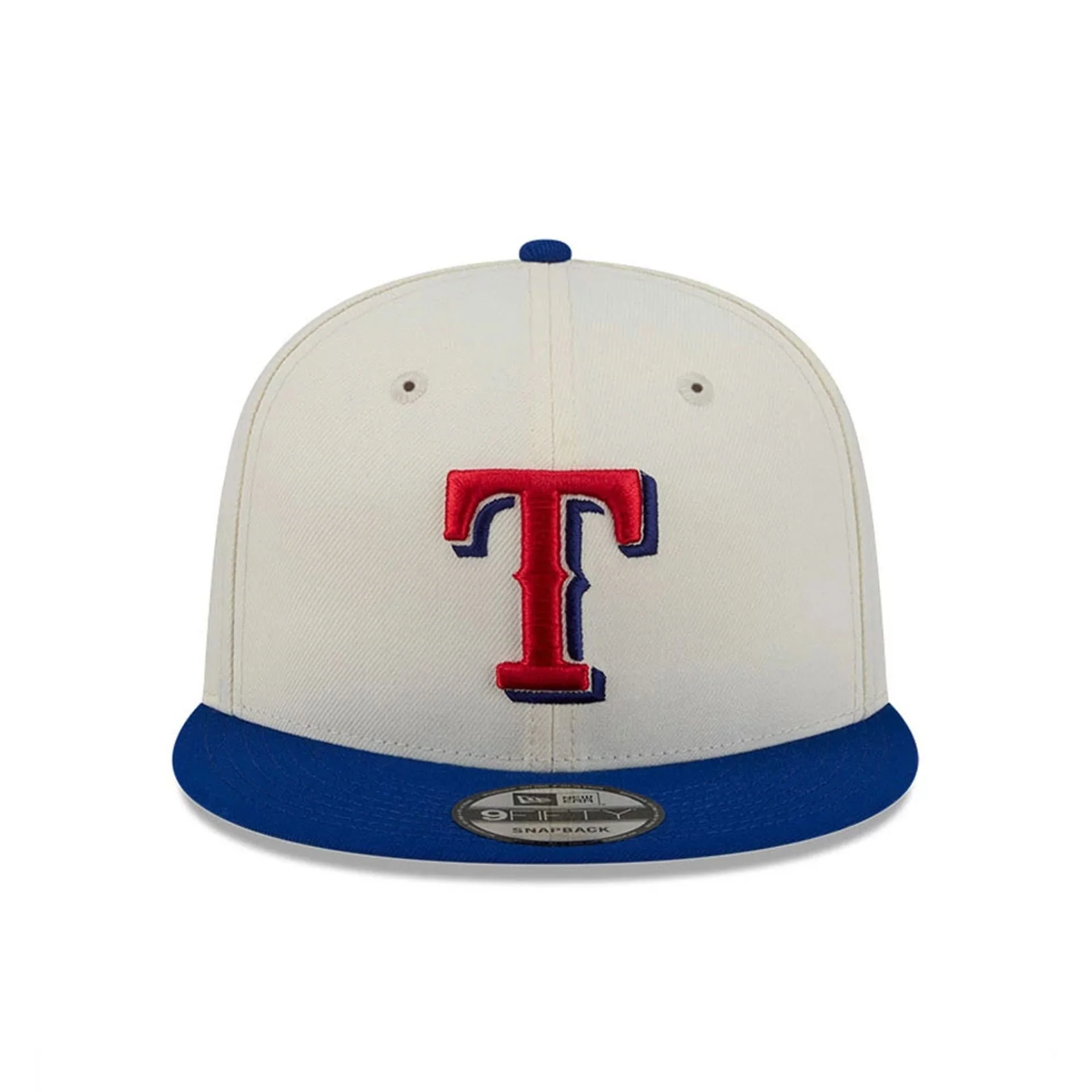 Texas Rangers MLB Localized White 9FIFTY Snapback Adjustable Cap - Image 3